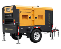 Винтовой компрессор ET-Compressors ET SD-265T-7 на шасси - фото Винтовой компрессор ET-Compressors ET SD-265T-7 на шасси - фото